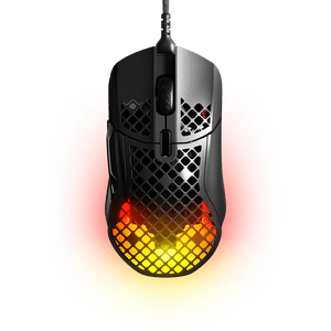 Mouse Gamer Steelseries Aerox 5, RGB, 18.000 DPI, USB-C, Preto - 62401