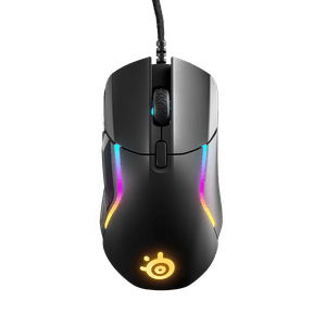 Mouse Gamer Steelseries Rival 5 9 botões programáveis - 18.000 CPI – Preto - 62551